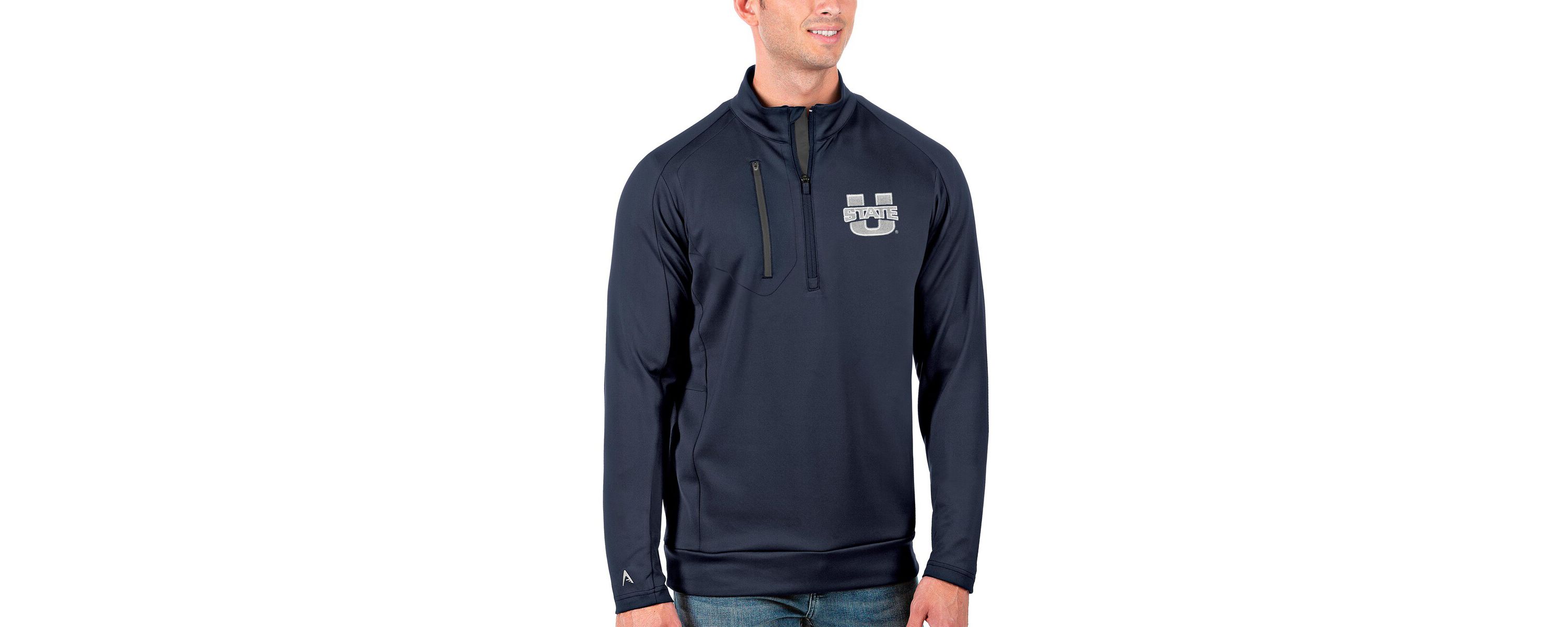 NCAA Utah State Aggies Generation Half-Zip Pullover Jacket