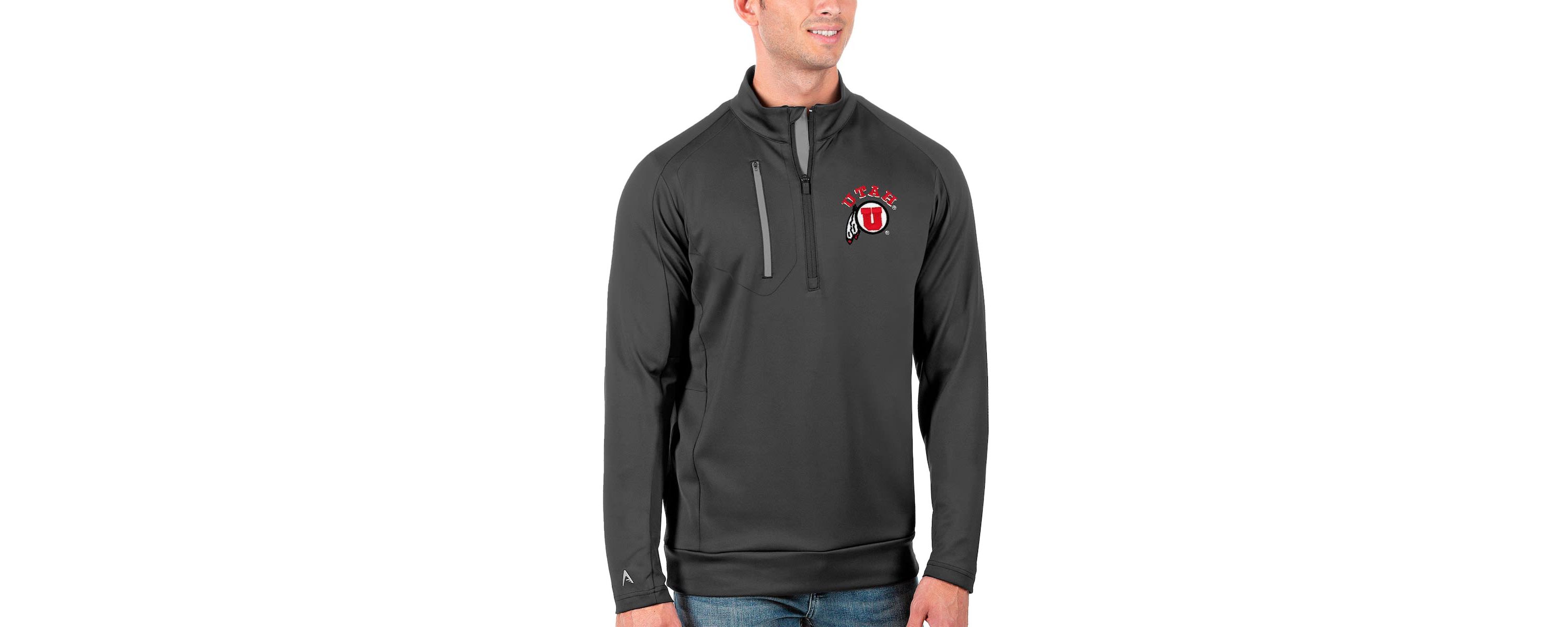 NCAA Utah Utes Generation Half-Zip Pullover Jacket