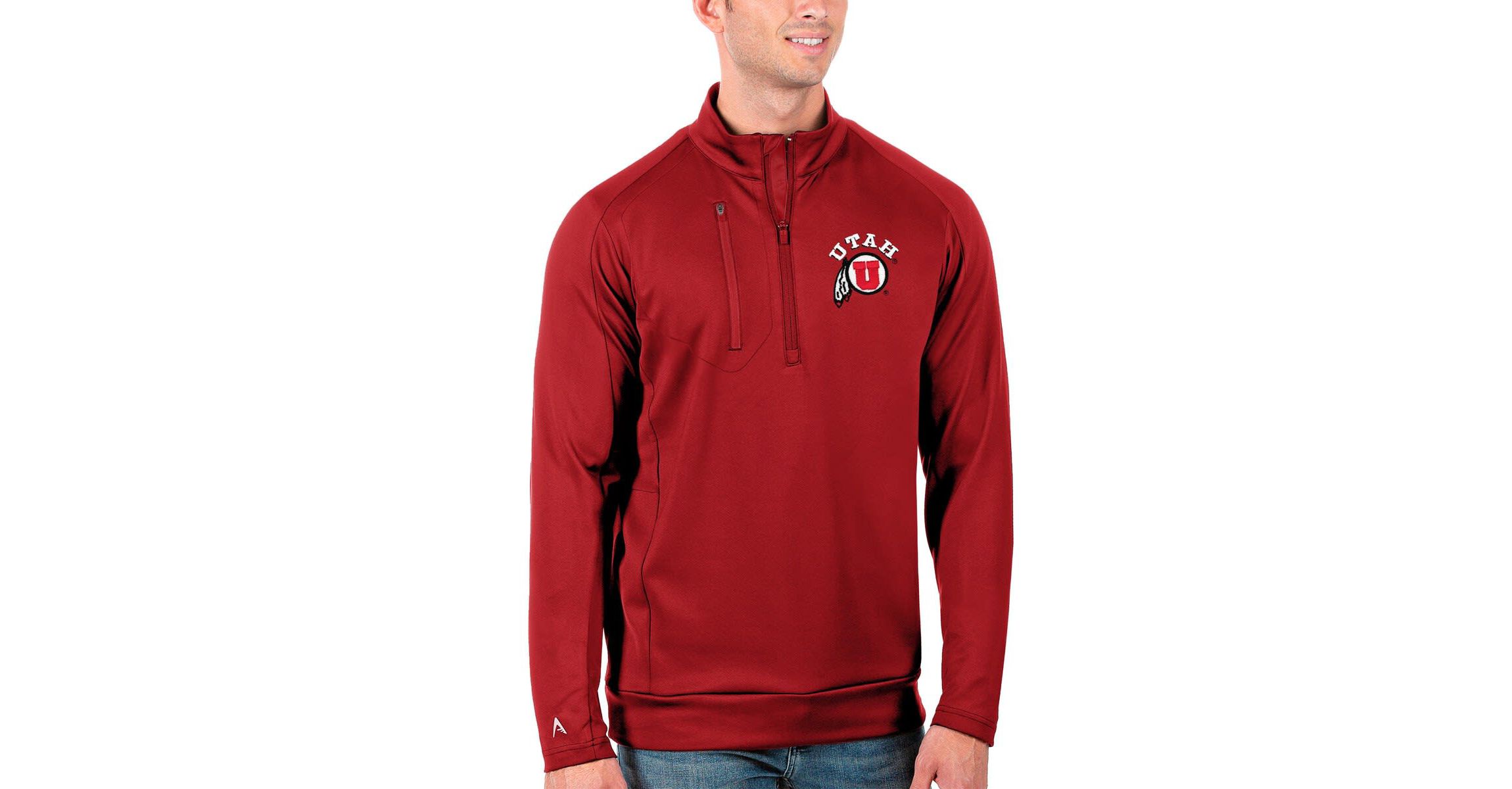 NCAA Utah Utes Generation Half-Zip Pullover Jacket