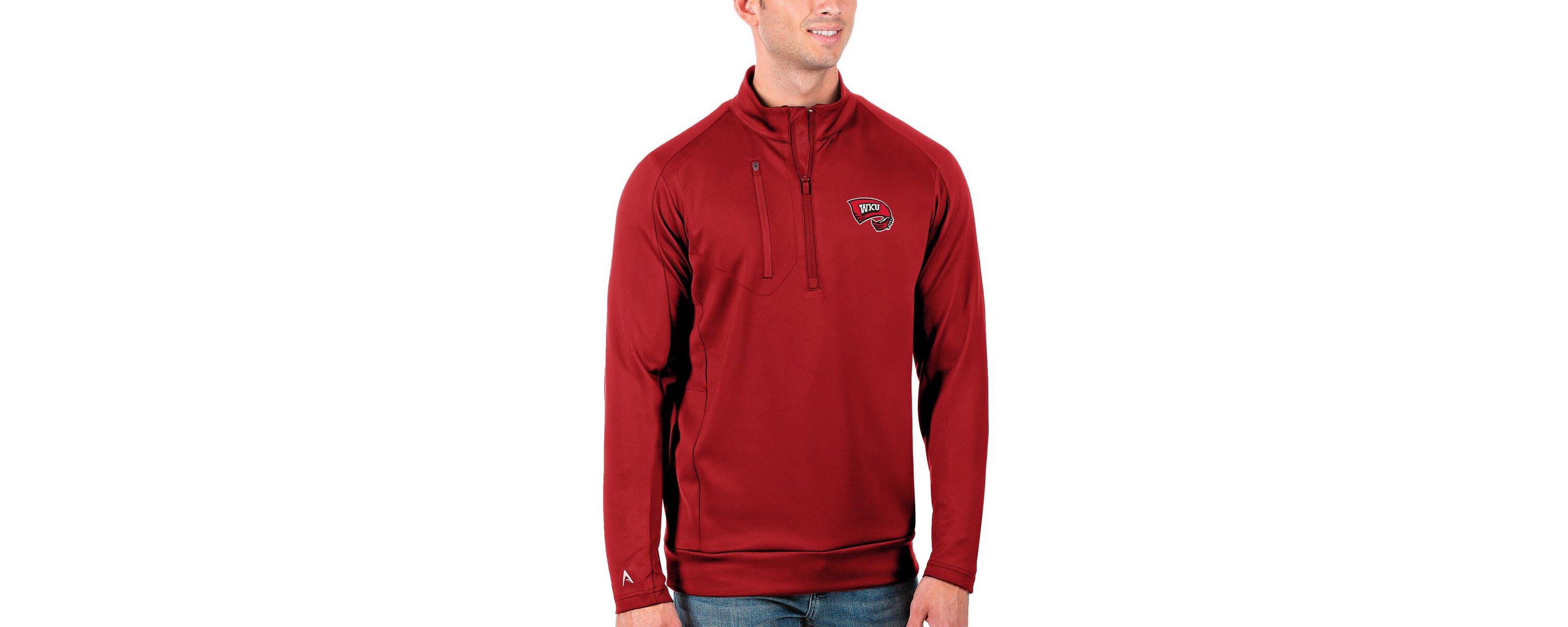 NCAA Western Kentucky Hilltoppers Generation Half-Zip Pullover Jacket
