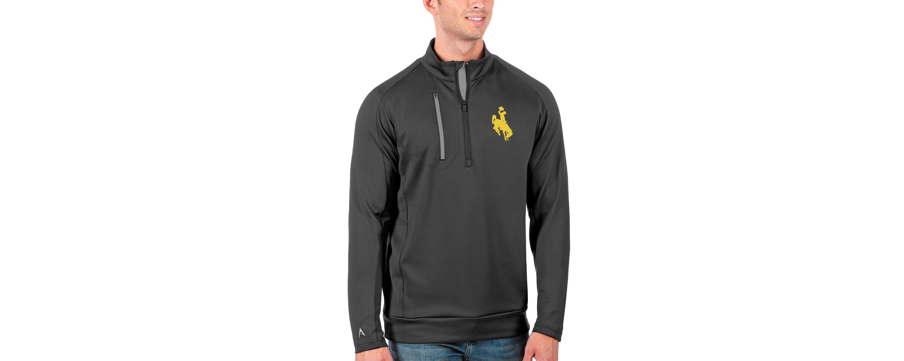 NCAA Wyoming Cowboys Generation Half-Zip Pullover Jacket
