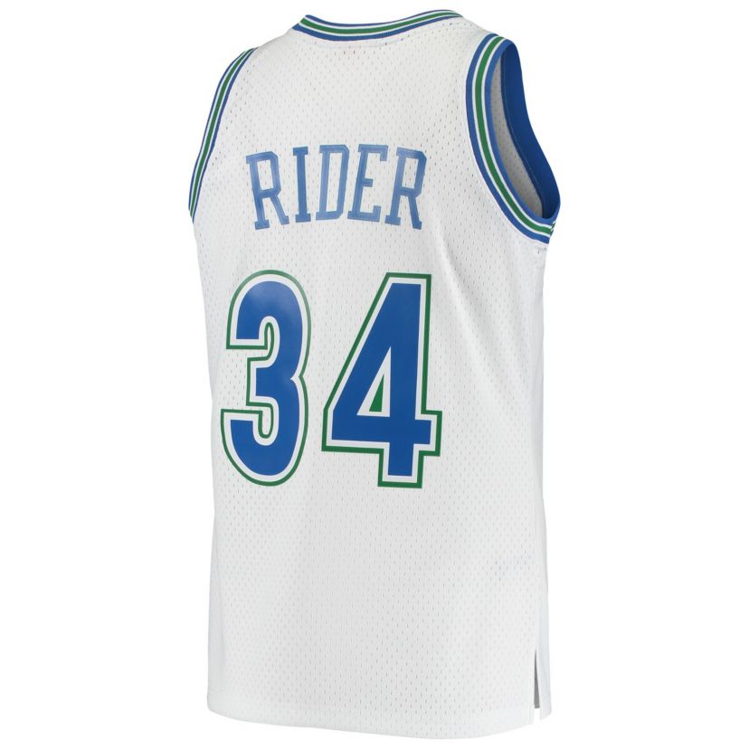 NBA Isaiah Rider Minnesota Timberwolves 1995/96 Hardwood Classics Swingman Jersey