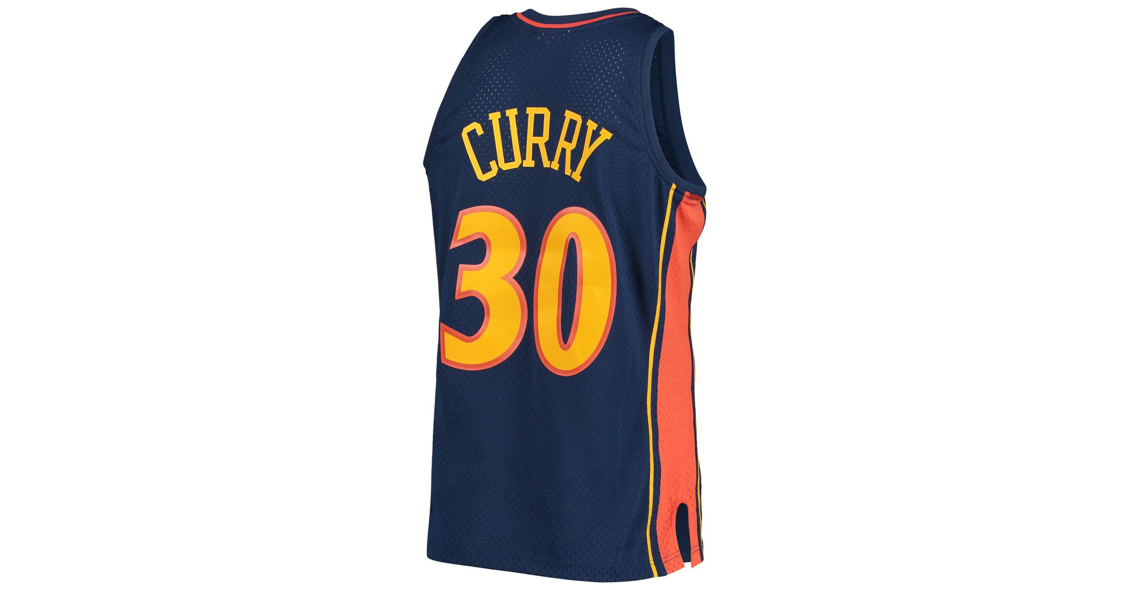 NBA Stephen Curry Golden State Warriors Hardwood Classics Swingman Jersey