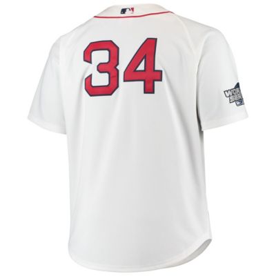 Boston Red Sox MLB David Ortiz Big & Tall Home Authentic Player Jersey