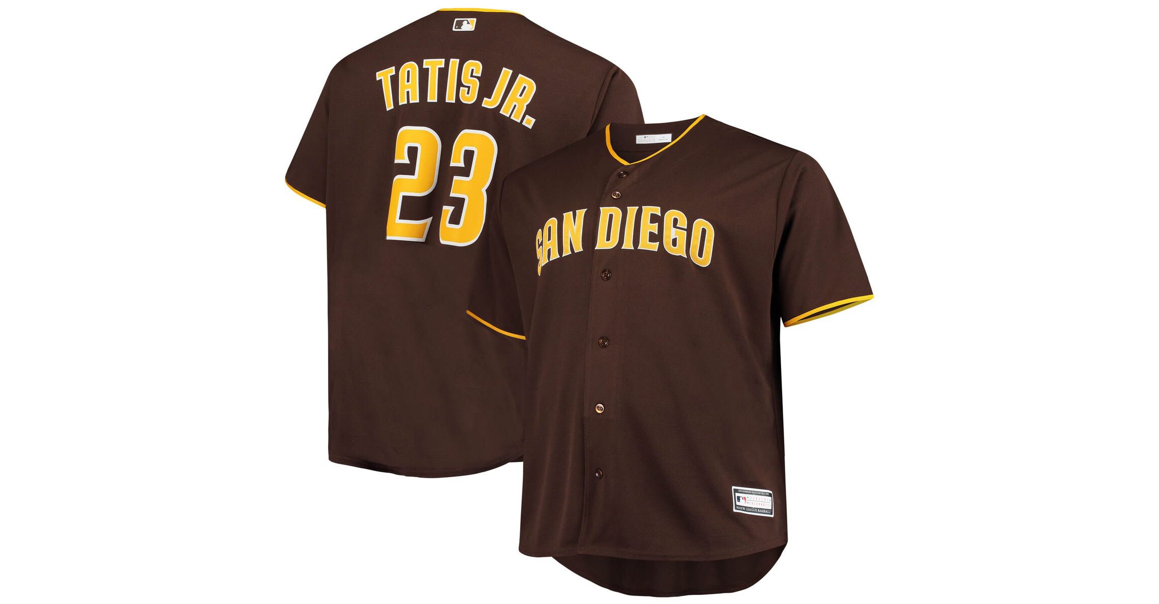 MLB Fernando Tatis Jr. San Diego Padres Big & Tall Replica Player Jersey