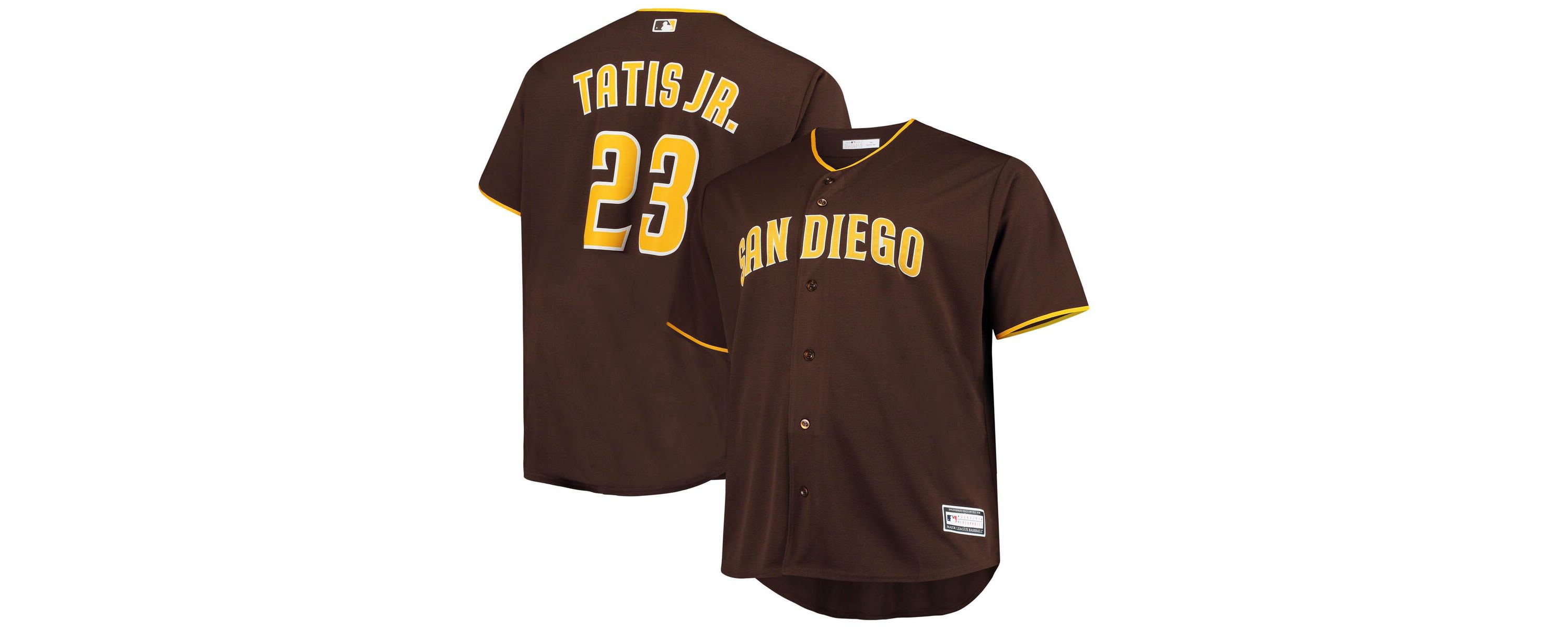 MLB Fernando Tatis Jr. San Diego Padres Big & Tall Replica Player Jersey