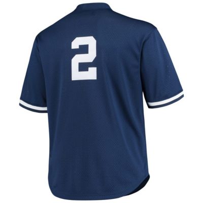 MLB Derek Jeter New York Yankees Big & Tall Batting Practice Replica Player Jersey