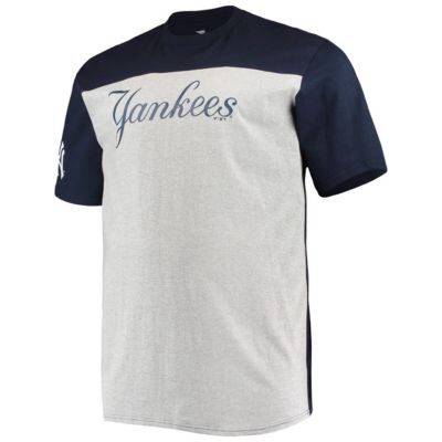 MLB Fanatics ed New York Yankees Big & Tall Colorblock T-Shirt