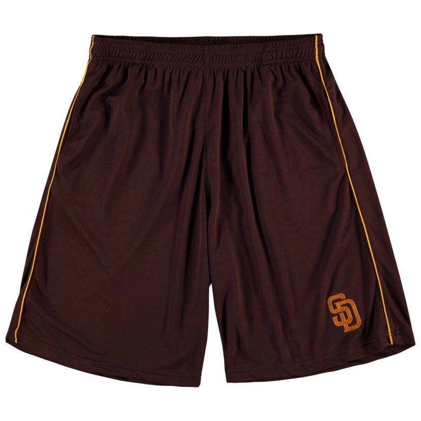 MLB Fanatics San Diego Padres Big & Tall Mesh Shorts