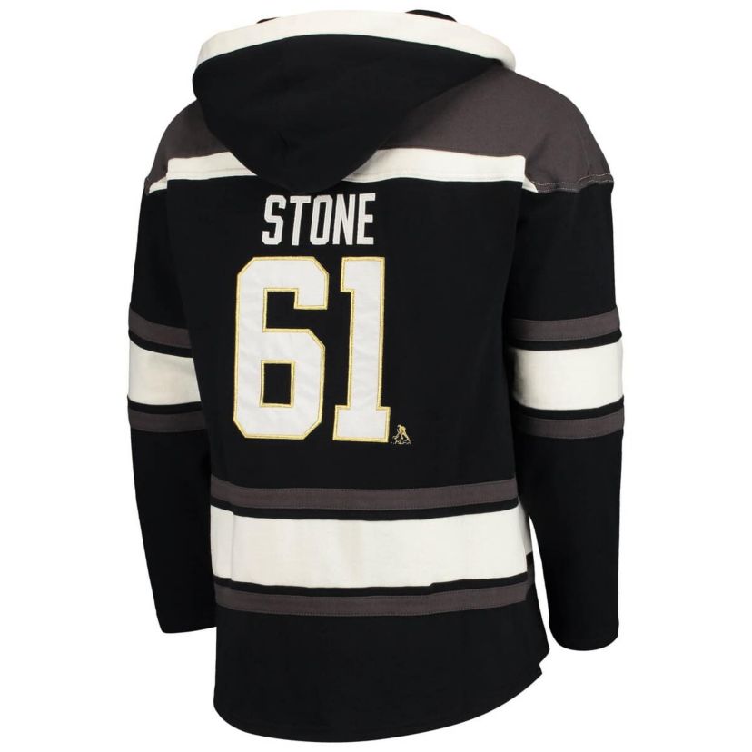 NHL Mark Vegas Golden Knights Player Name & Number Lacer Pullover Hoodie