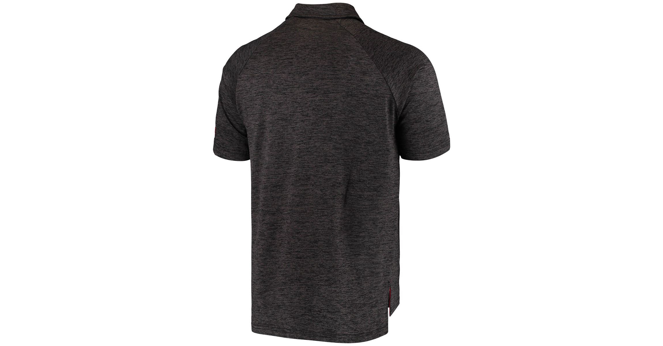 NCAA ed NC State Wolfpack Logo Down Swing Raglan Polo