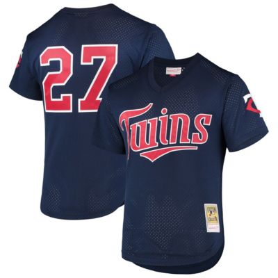 MLB David Ortiz Minnesota Twins 2002 Cooperstown Collection Mesh Batting Practice Jersey