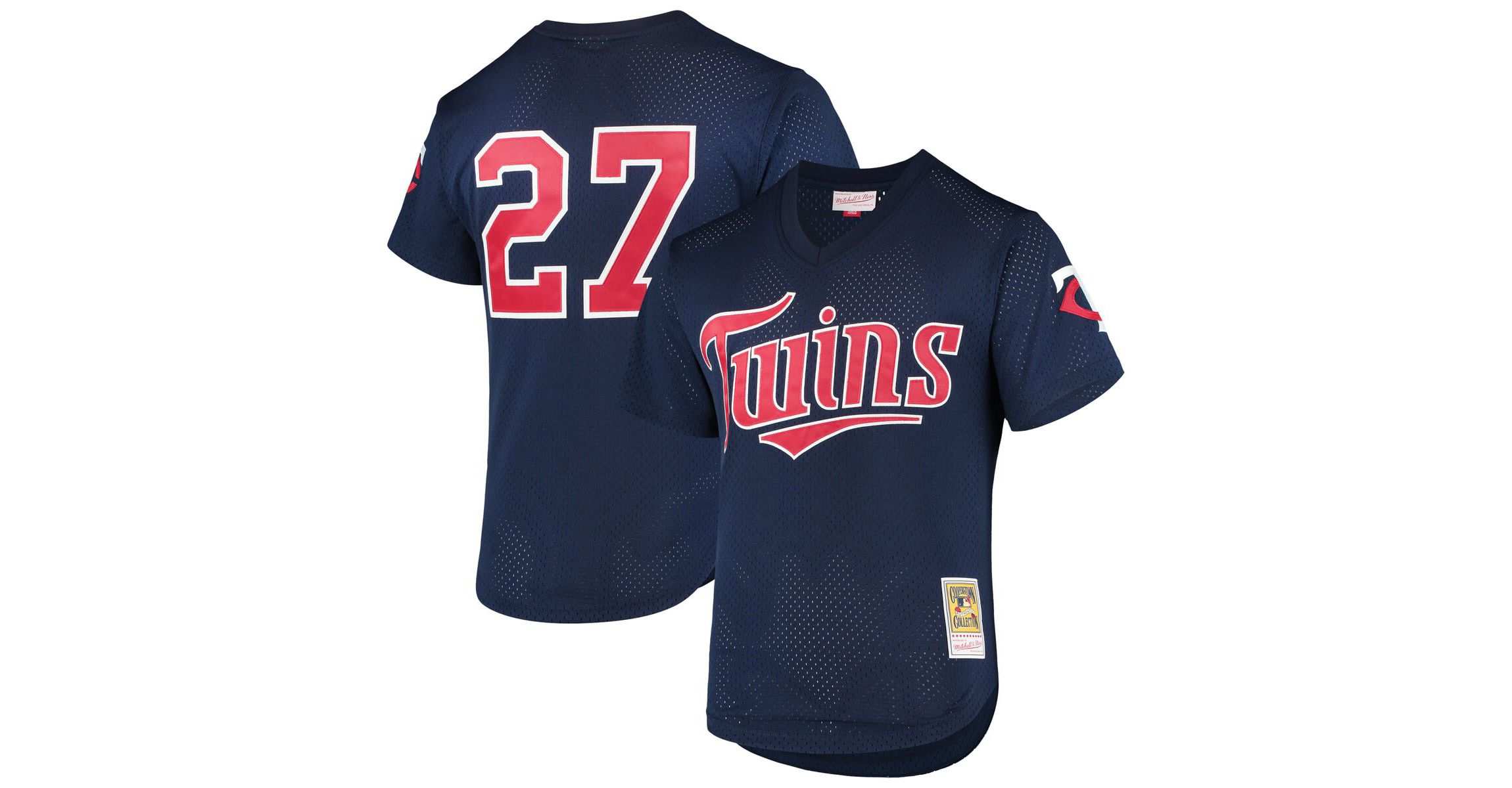 MLB David Ortiz Minnesota Twins 2002 Cooperstown Collection Mesh Batting Practice Jersey