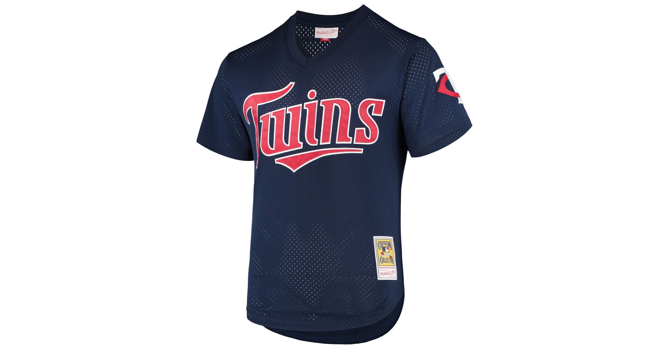 MLB David Ortiz Minnesota Twins 2002 Cooperstown Collection Mesh Batting Practice Jersey