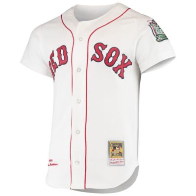 Boston Red Sox MLB Pedro Martinez 1999 Cooperstown Collection Home Authentic Jersey