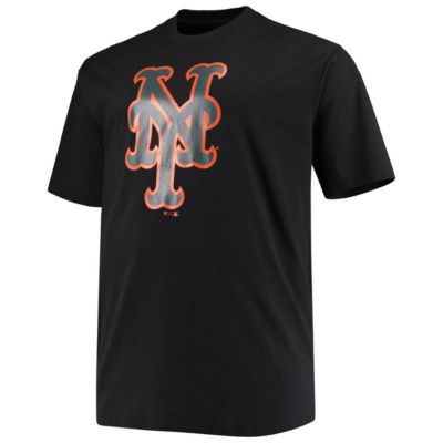 MLB Fanatics Pete Alonso New York Mets Big & Tall Wordmark Name Number T-Shirt