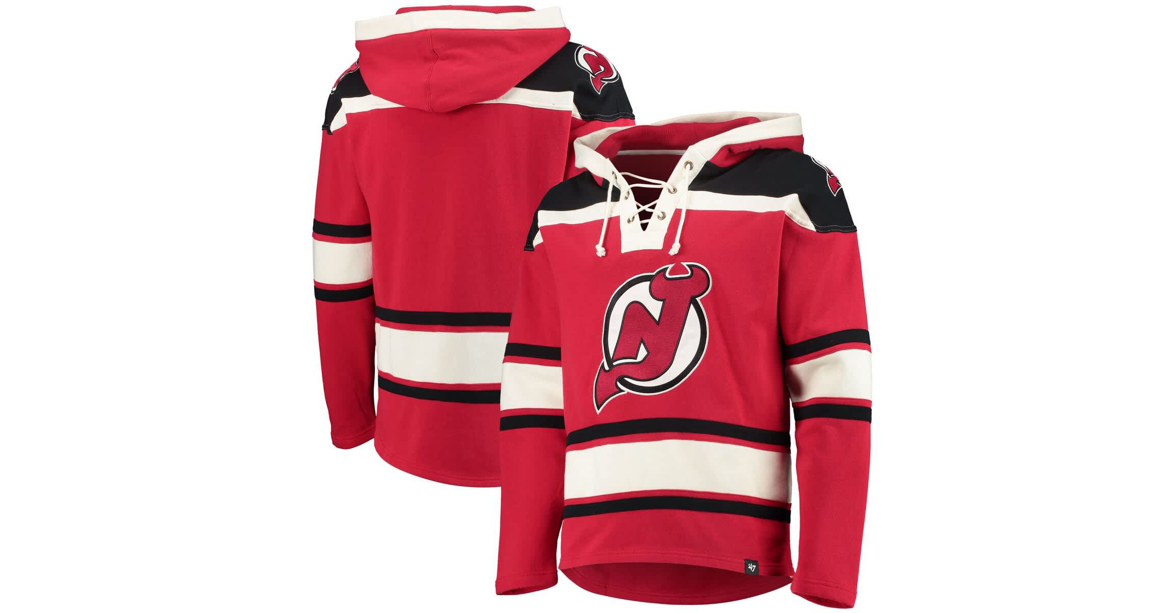 NHL New Jersey Devils Superior Lacer Pullover Hoodie