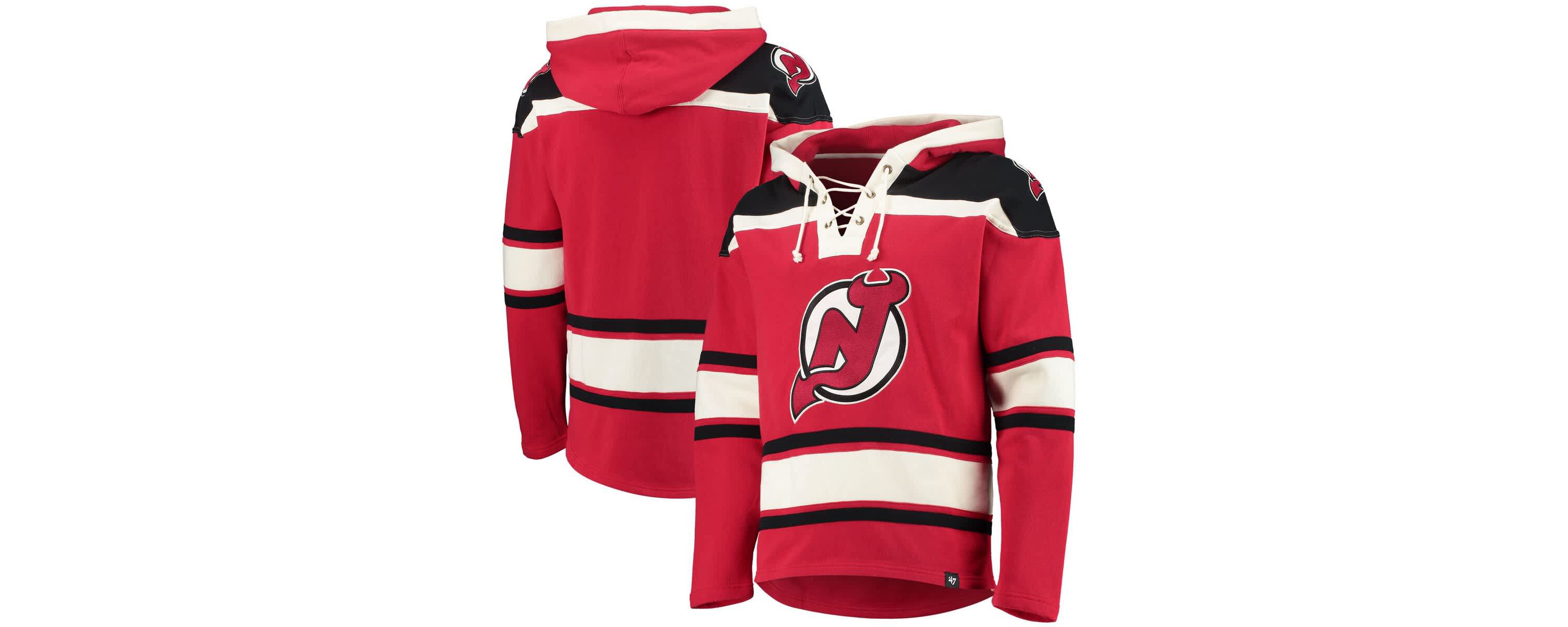 NHL New Jersey Devils Superior Lacer Pullover Hoodie