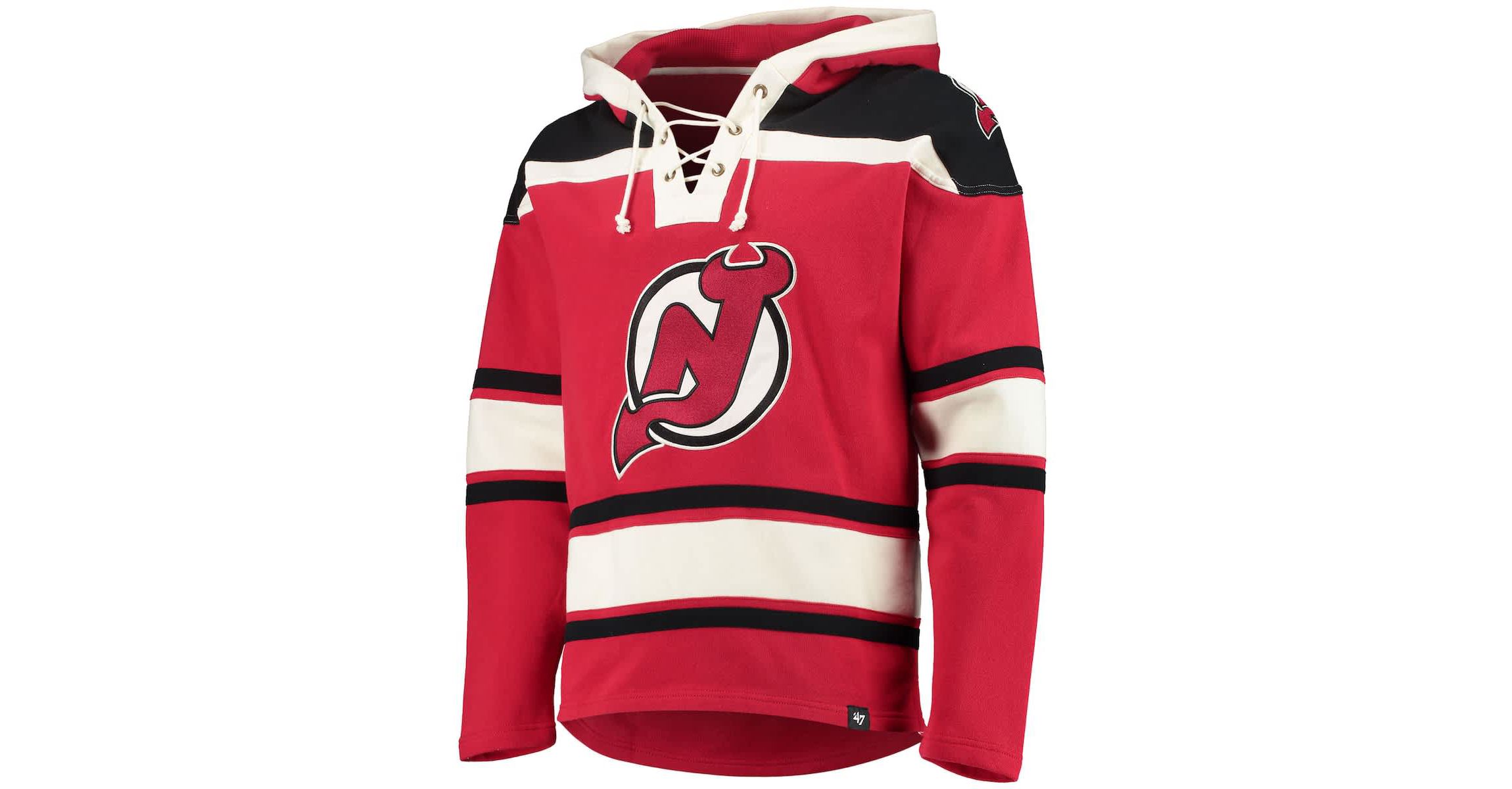 NHL New Jersey Devils Superior Lacer Pullover Hoodie