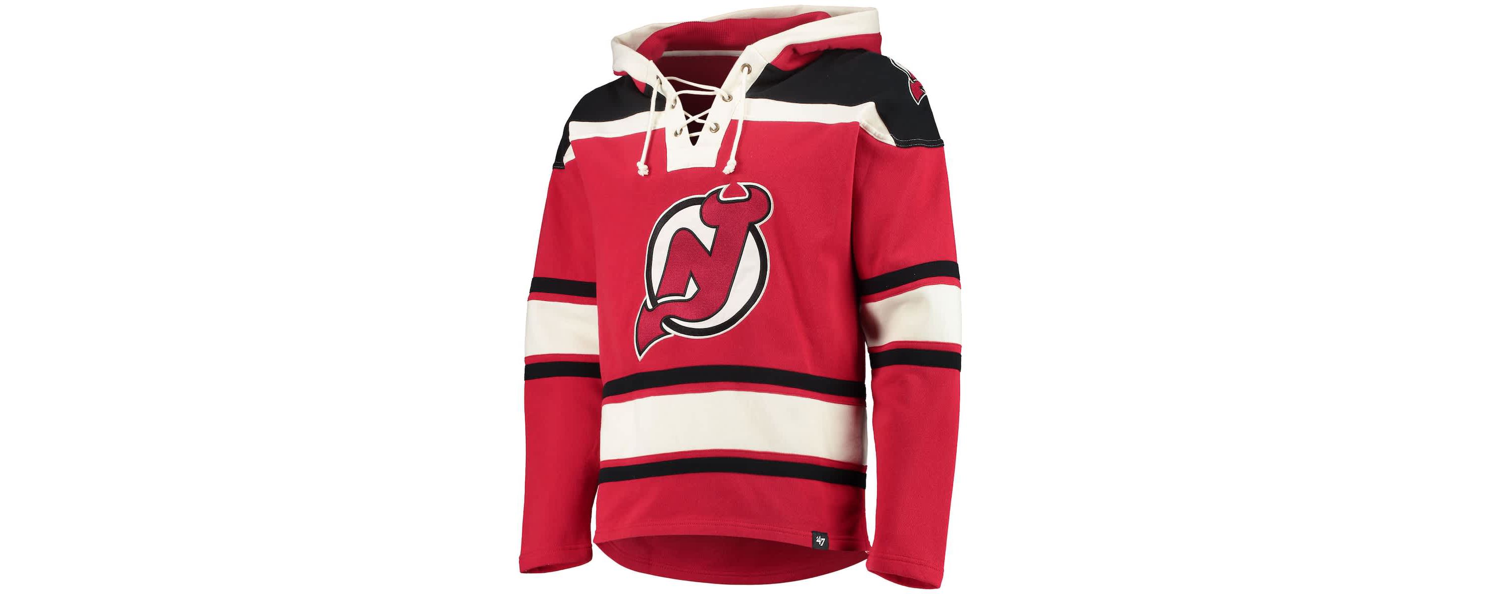 NHL New Jersey Devils Superior Lacer Pullover Hoodie