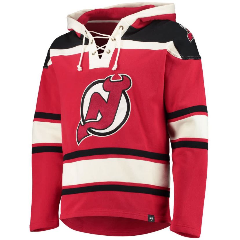 NHL New Jersey Devils Superior Lacer Pullover Hoodie