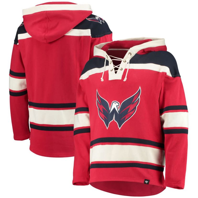 NHL Washington Capitals Superior Lacer Pullover Hoodie