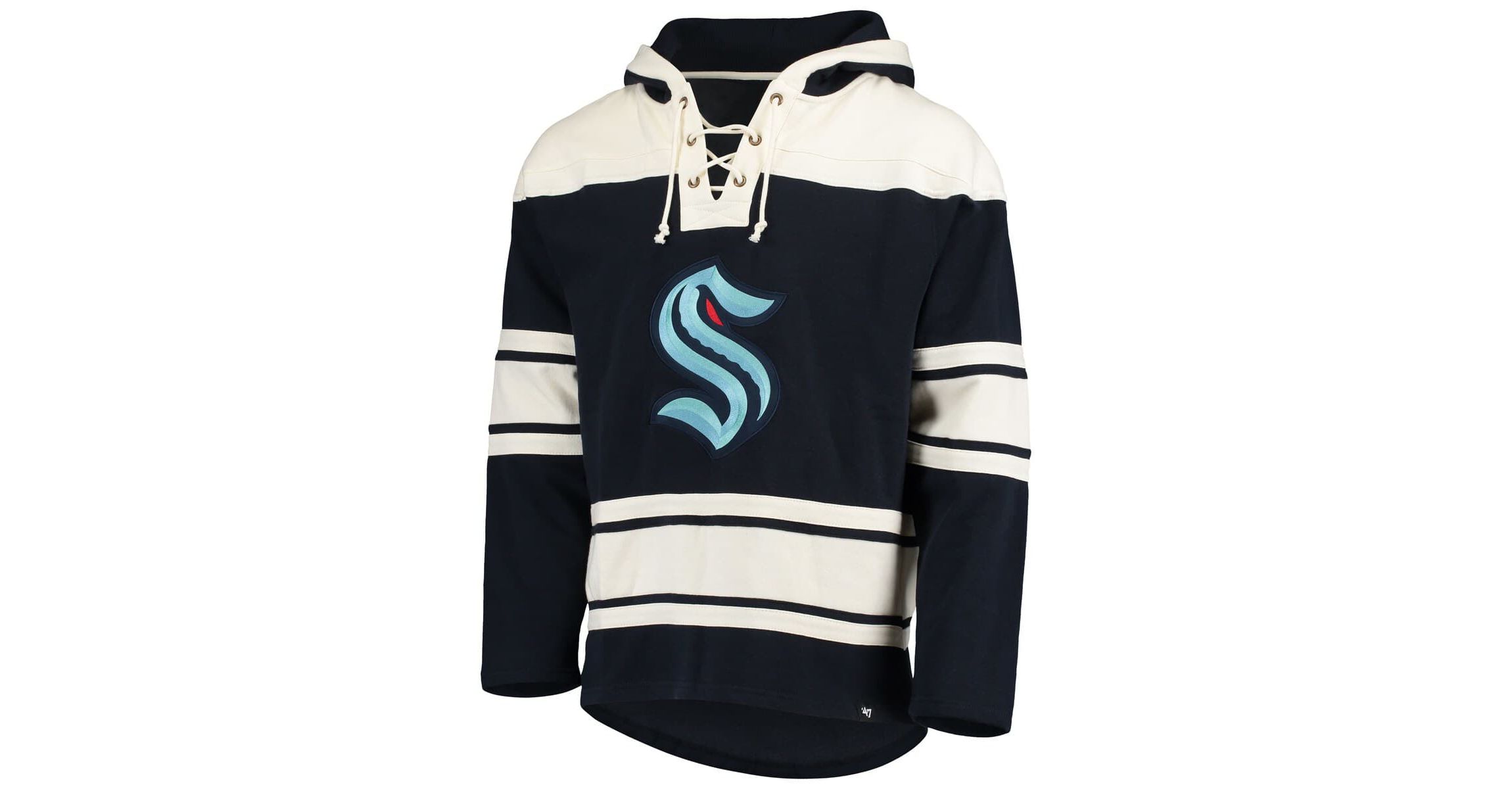 NHL Seattle Kraken Superior Lacer Pullover Hoodie