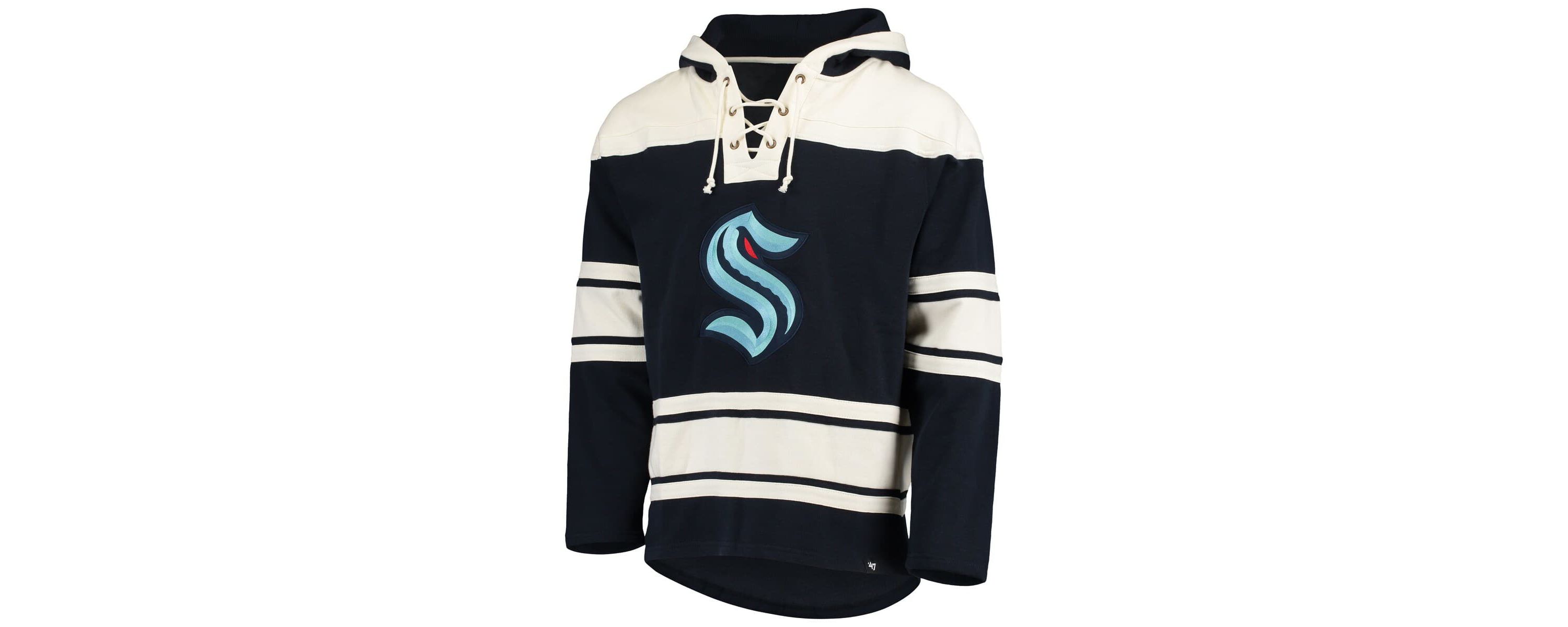 NHL Seattle Kraken Superior Lacer Pullover Hoodie