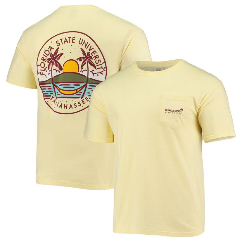 NCAA Florida State Seminoles Circle Scene Pocket T-Shirt