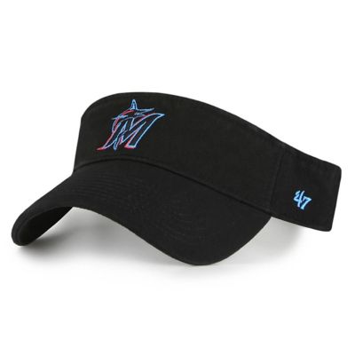 '47 Men's MLB Miami Marlins Clean Up Adjustable Visor