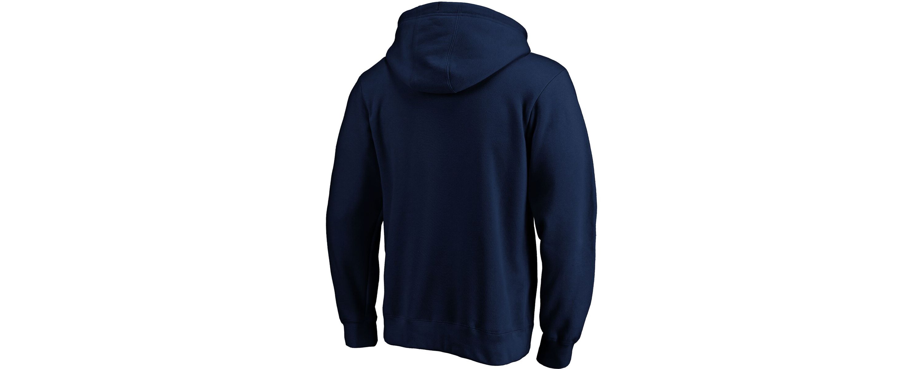 NHL Deep Sea Seattle Kraken Primary Team Logo Fleece Fitted Pullover Hoodie