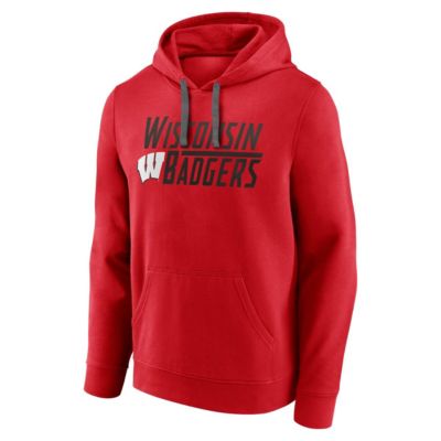 NCAA Fanatics Wisconsin Badgers Favorite Longshot Pullover Hoodie