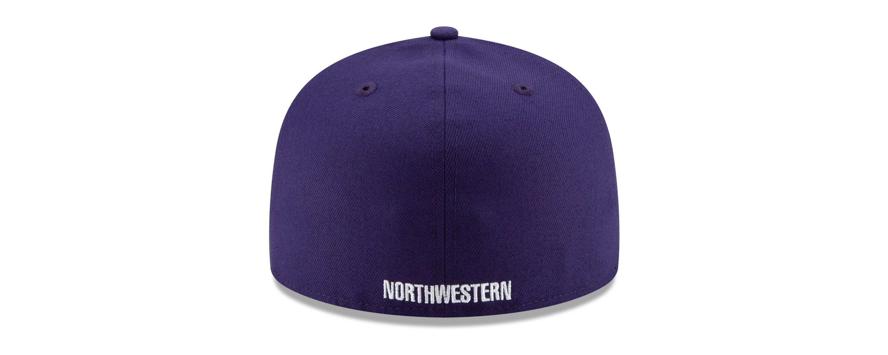 NCAA Northwestern Wildcats Primary Team Logo Basic 59FIFTY Fitted Hat