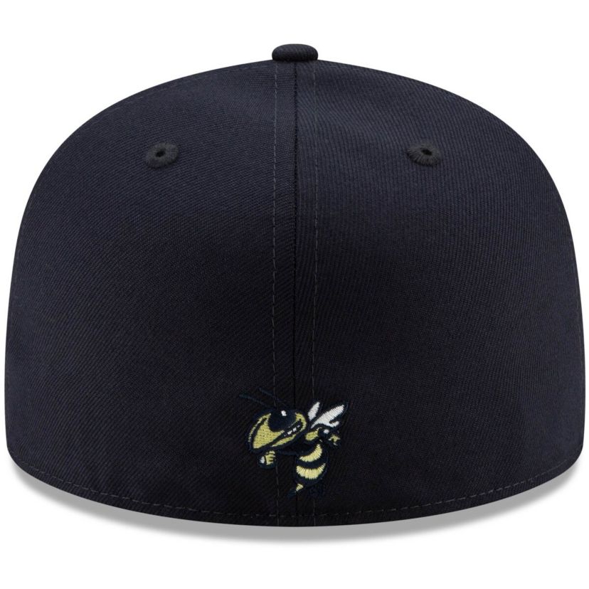 Georgia Tech Yellow Jackets NCAA Georgia Tech Jackets Primary Team Logo Basic 59FIFTY Fitted Hat