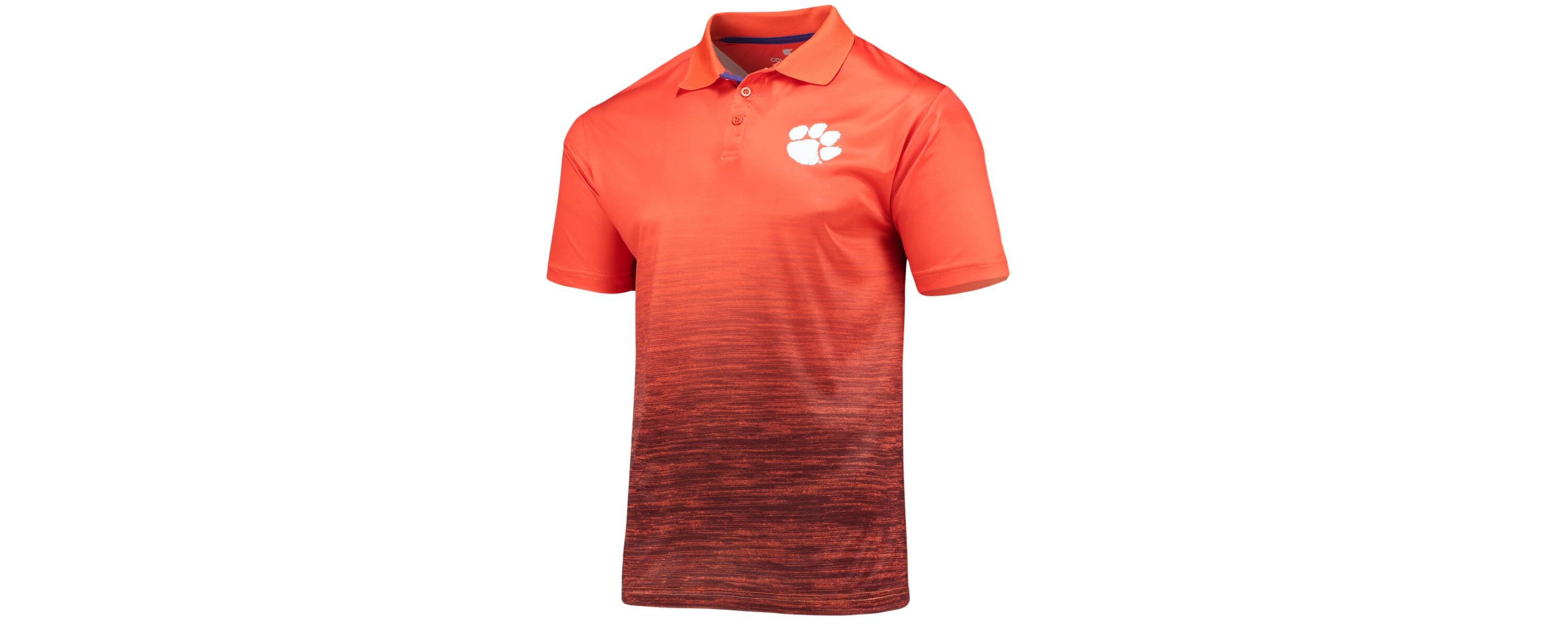 NCAA Clemson Tigers Marshall Polo