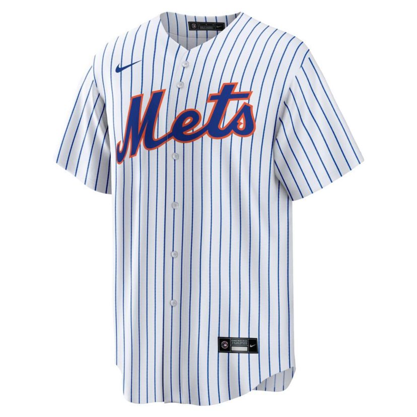 MLB Nike Francisco Lindor New York Mets Home Replica Player Jersey