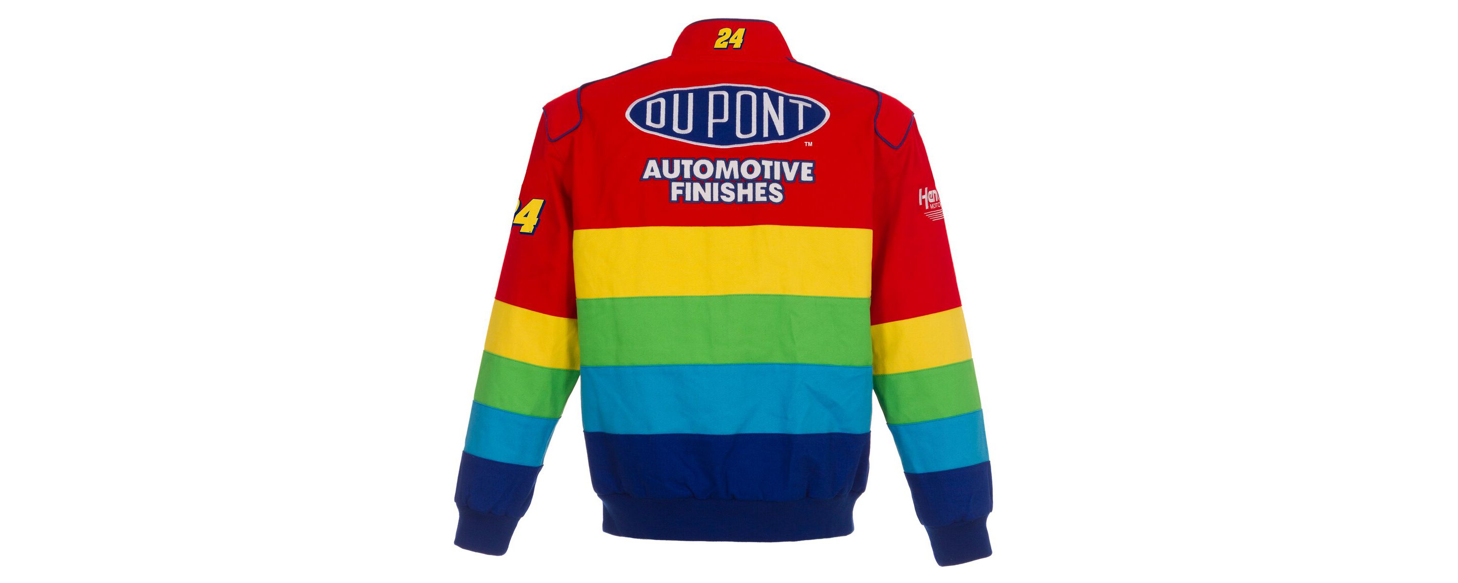NASCAR Red/Blue Jeff Gordon Twill Uniform Full-Snap Jacket