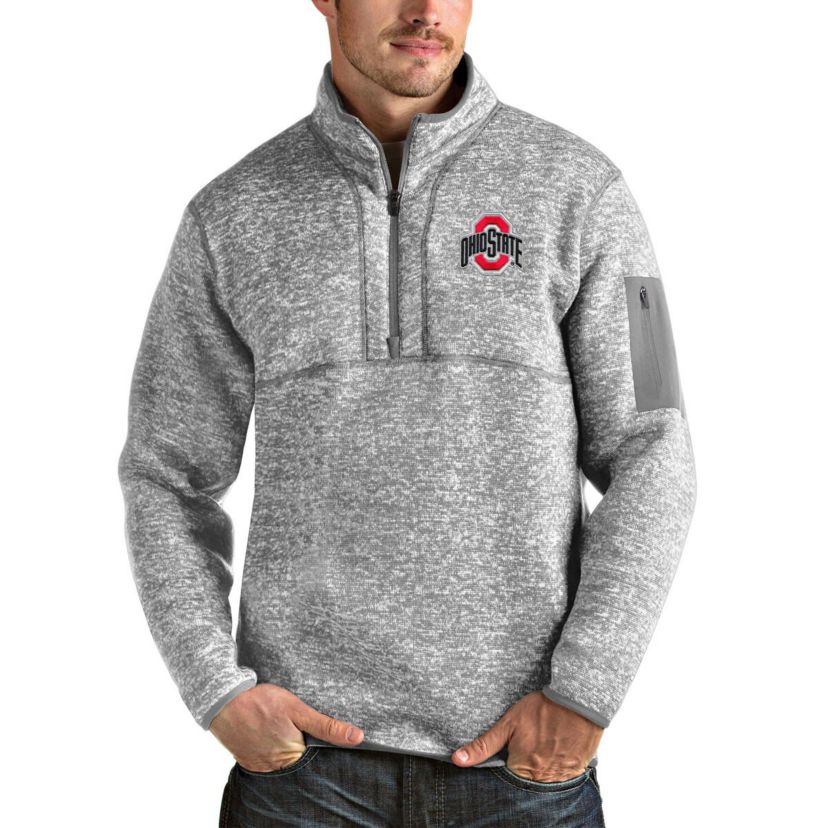 NCAA Ohio State Buckeyes Fortune Half-Zip Pullover Jacket