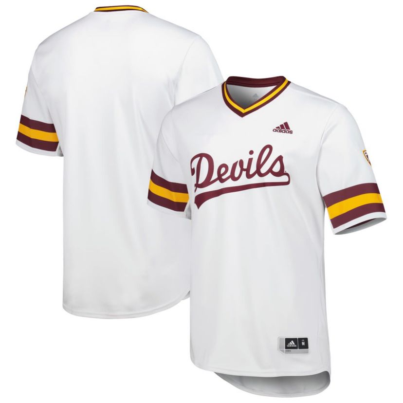 NCAA Arizona State Sun Devils Replica Baseball Jersey