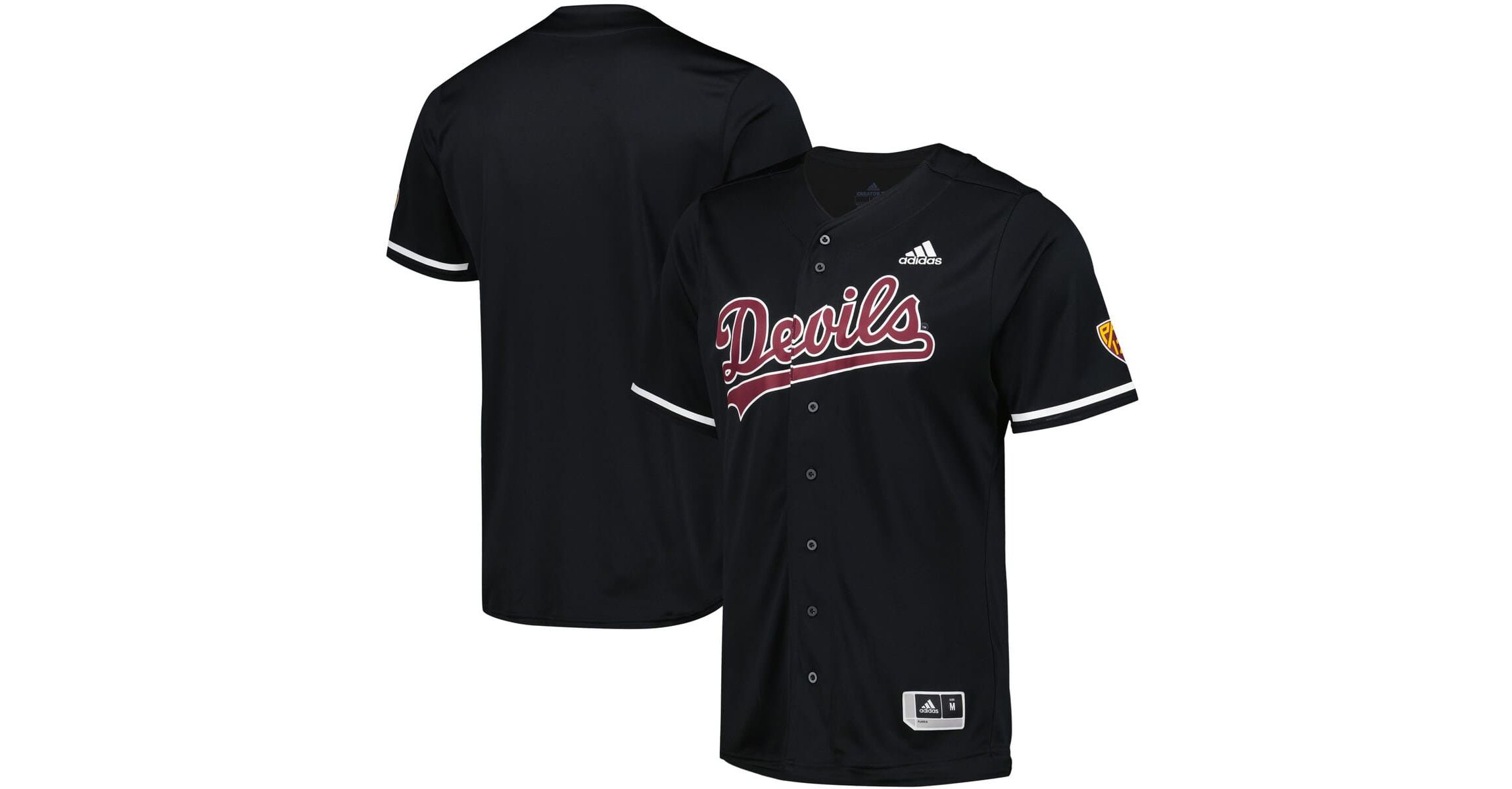 NCAA Arizona State Sun Devils Replica Baseball Jersey