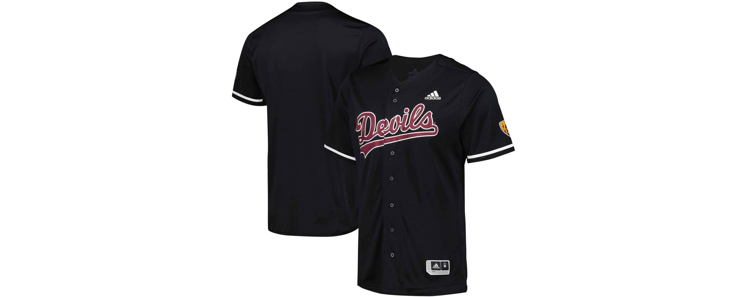 NCAA Arizona State Sun Devils Replica Baseball Jersey