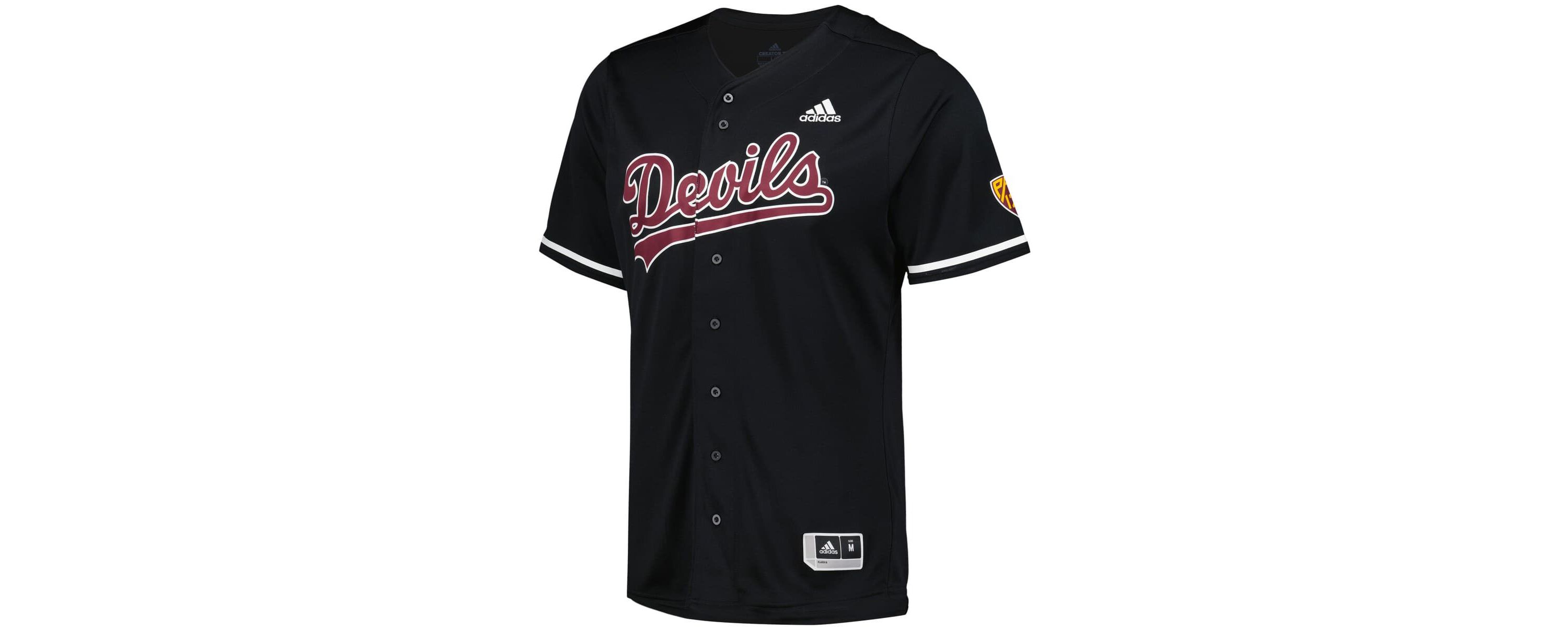 NCAA Arizona State Sun Devils Replica Baseball Jersey