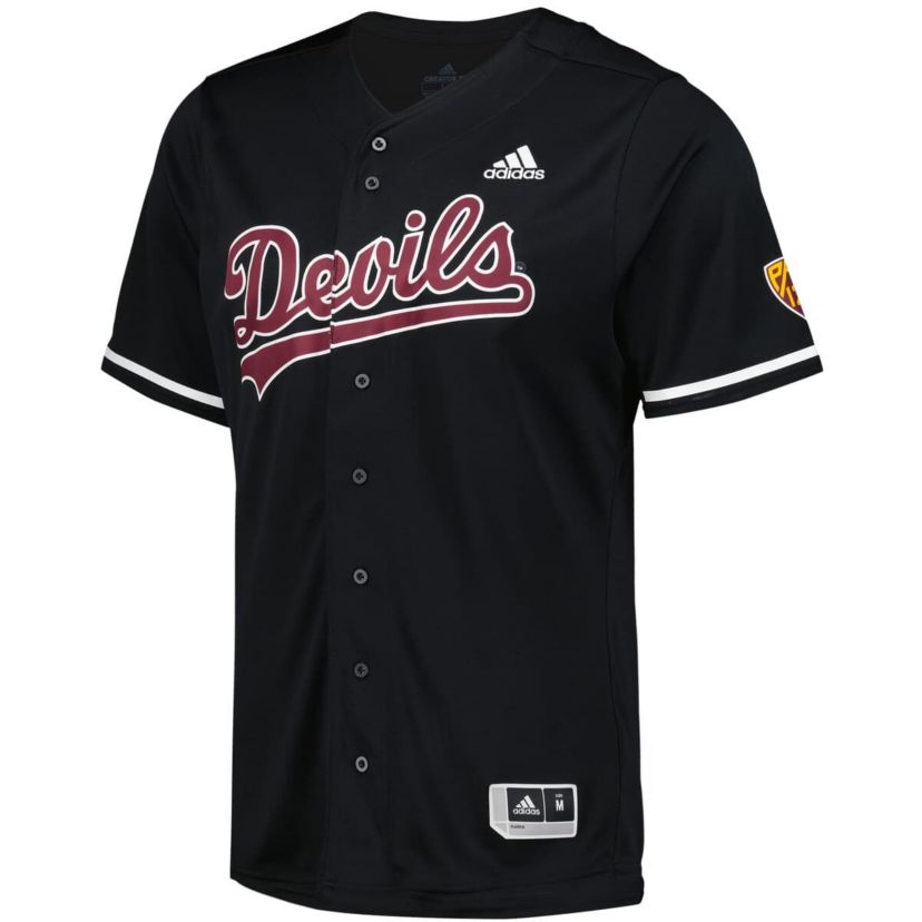 NCAA Arizona State Sun Devils Replica Baseball Jersey