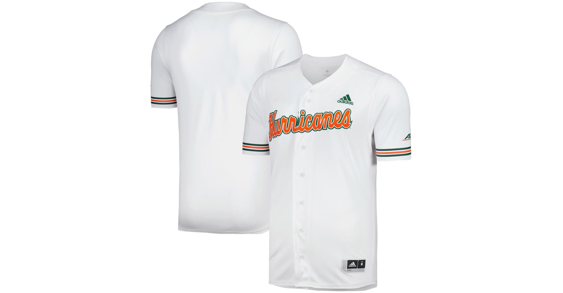 Miami (FL) Hurricanes NCAA Miami Hurricanes Replica Baseball Jersey