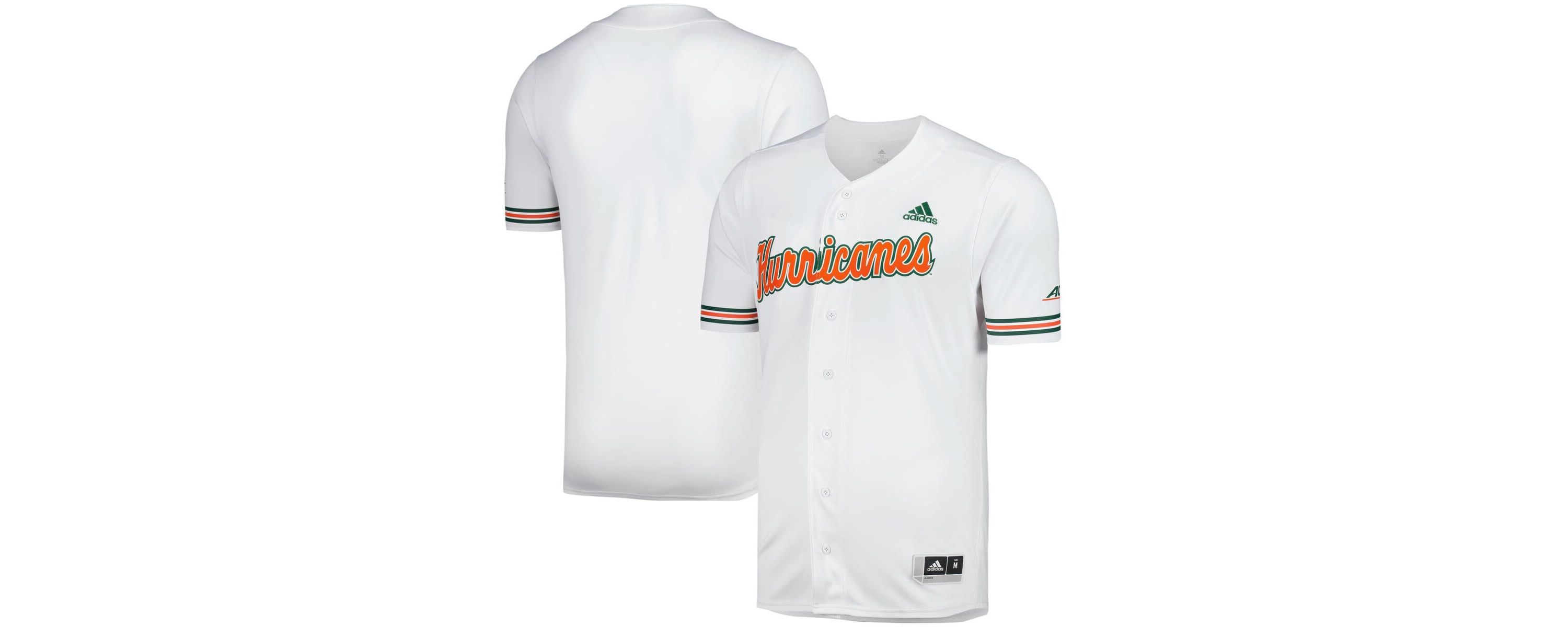 Miami (FL) Hurricanes NCAA Miami Hurricanes Replica Baseball Jersey