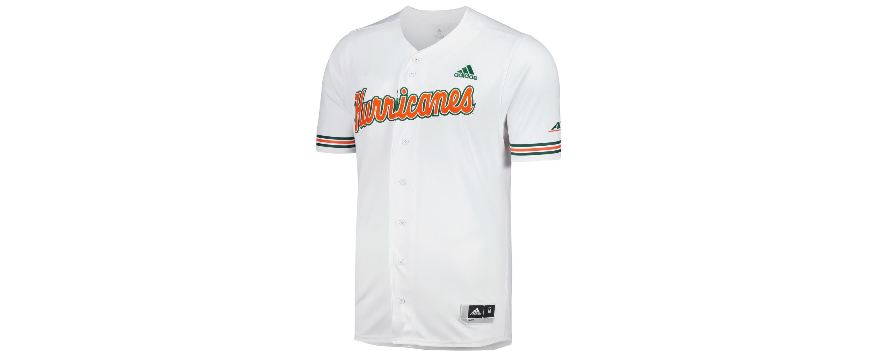 Miami (FL) Hurricanes NCAA Miami Hurricanes Replica Baseball Jersey
