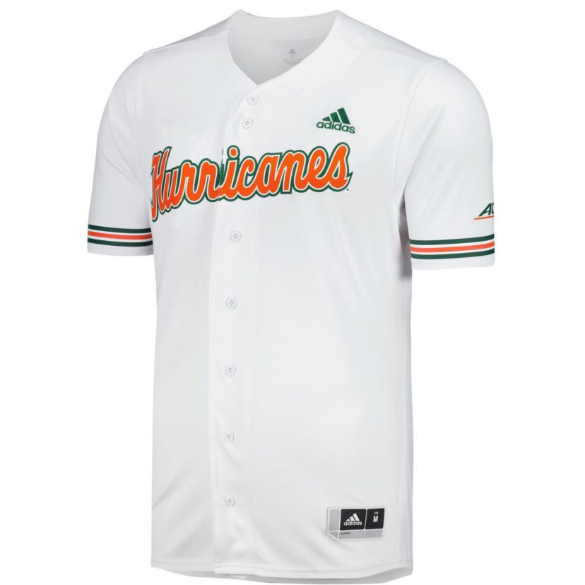 Miami (FL) Hurricanes NCAA Miami Hurricanes Replica Baseball Jersey