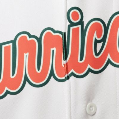 Miami (FL) Hurricanes NCAA Replica Baseball Jersey