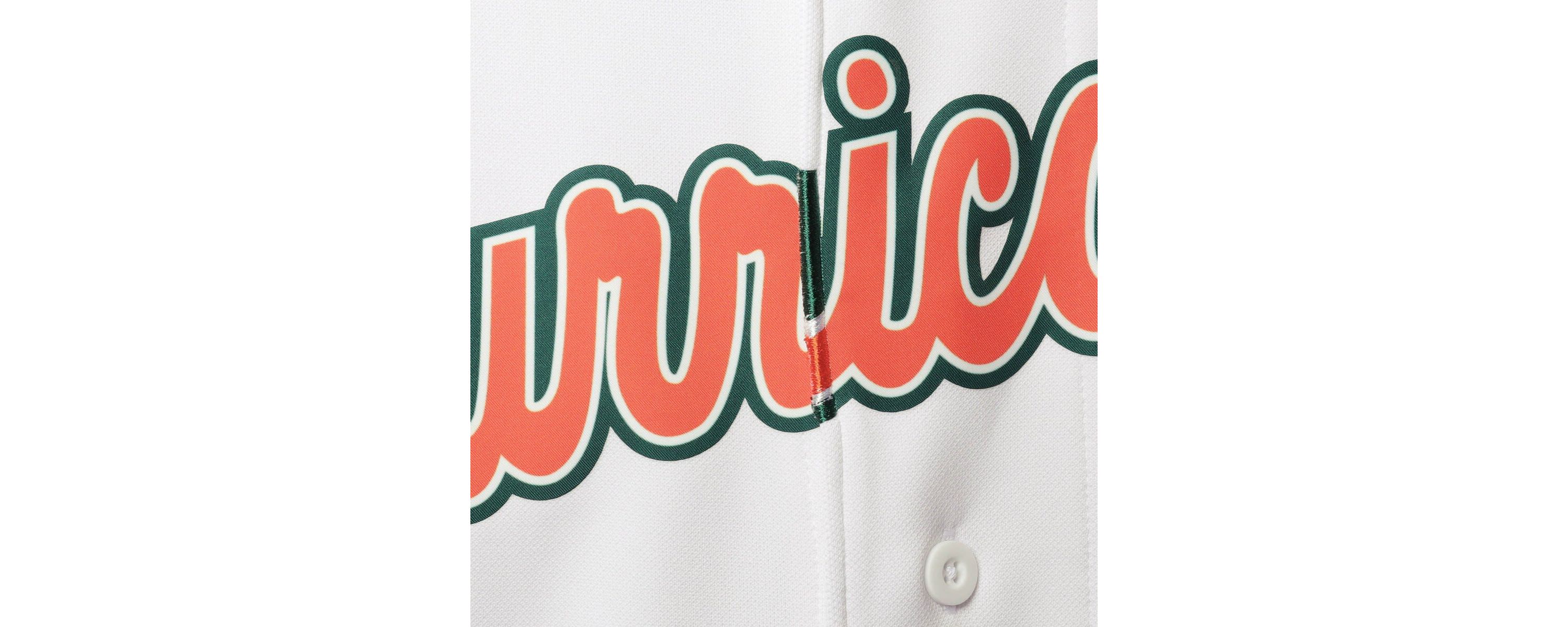 Miami (FL) Hurricanes NCAA Miami Hurricanes Replica Baseball Jersey
