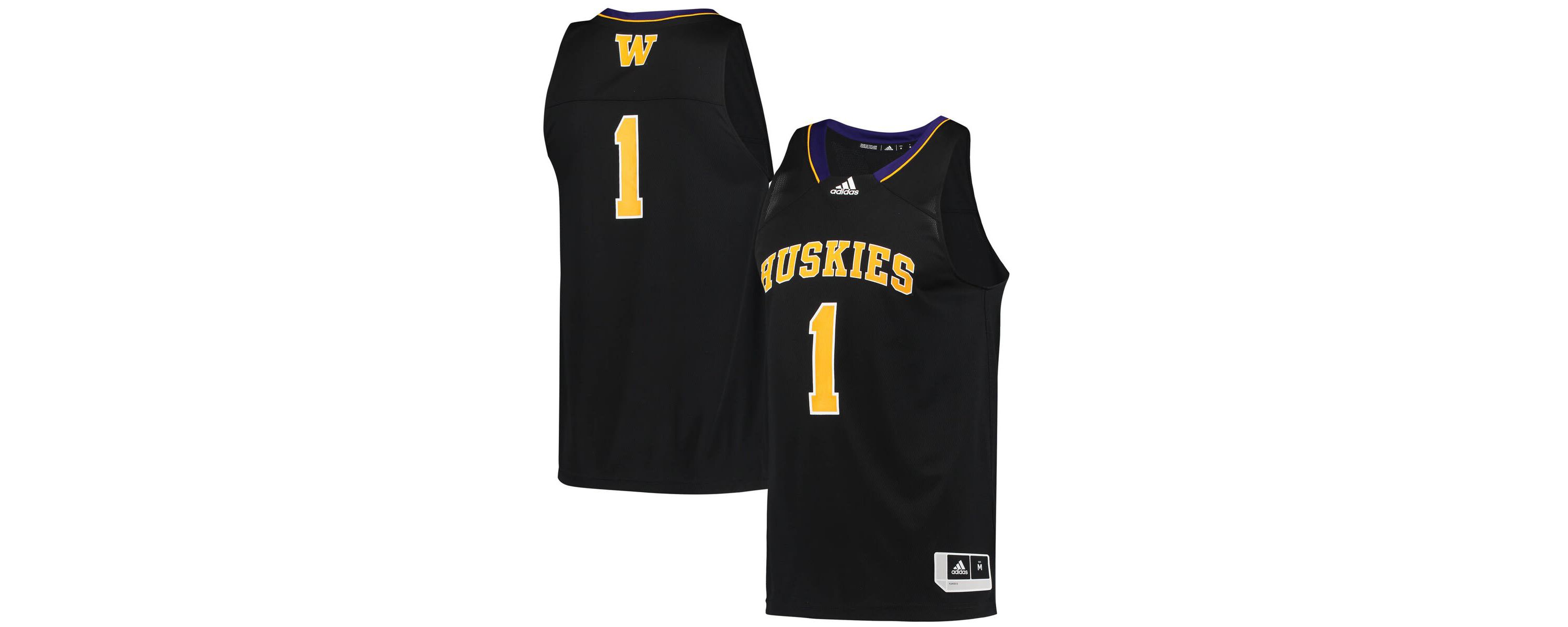 NCAA #1 Washington Huskies Reverse Retro Jersey